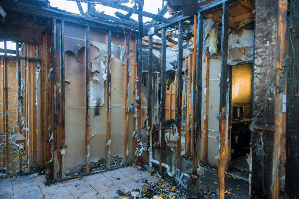 Professional Soot Cleanup technician working in South Duxbury, MA